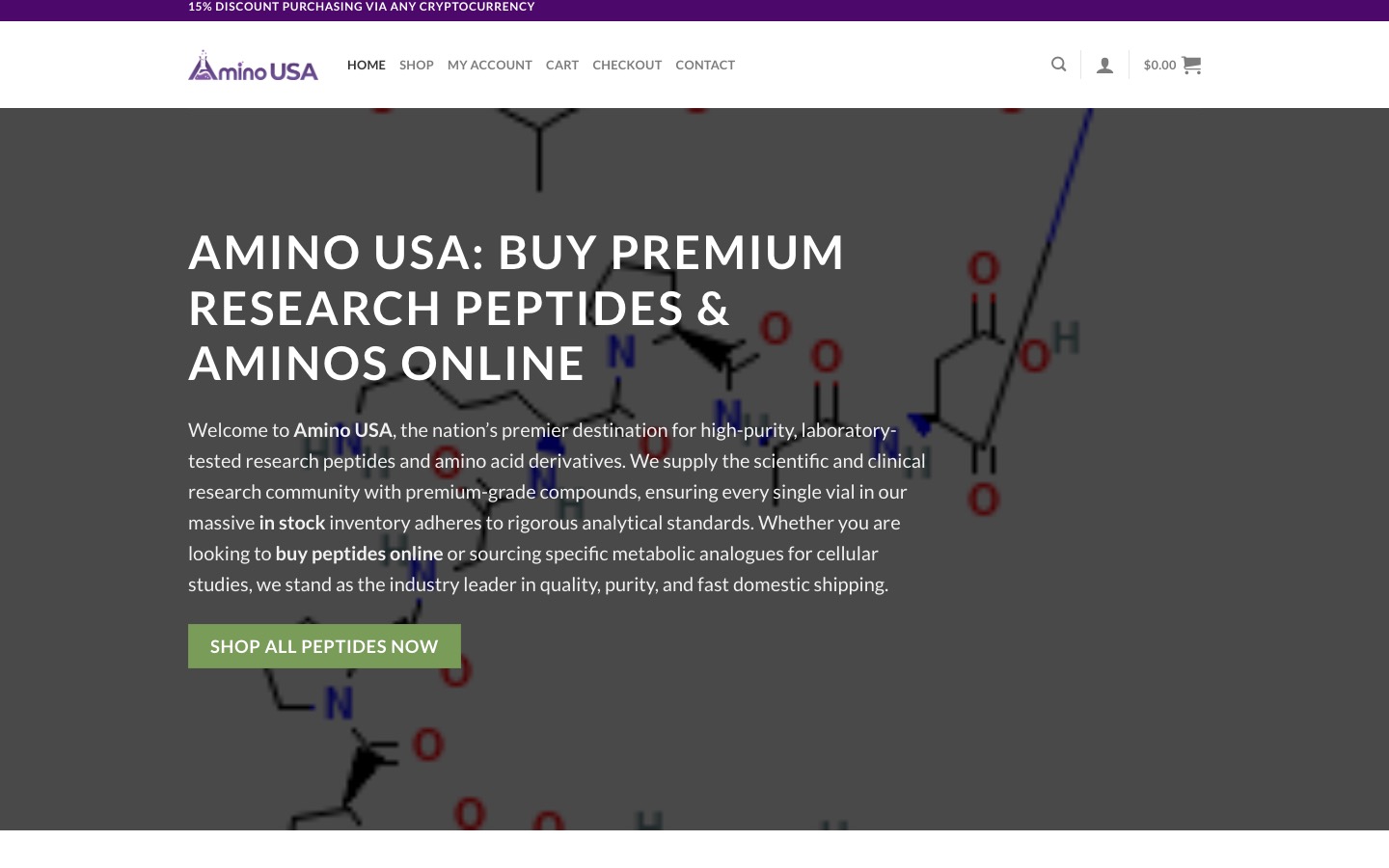 The current homepage